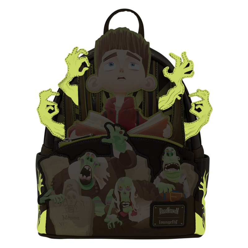 ParaNorman Norman & Zombies Glow in the Dark Mini Backpack Loungefly