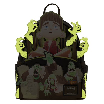 ParaNorman Norman & Zombies Glow in the Dark Mini Backpack Loungefly