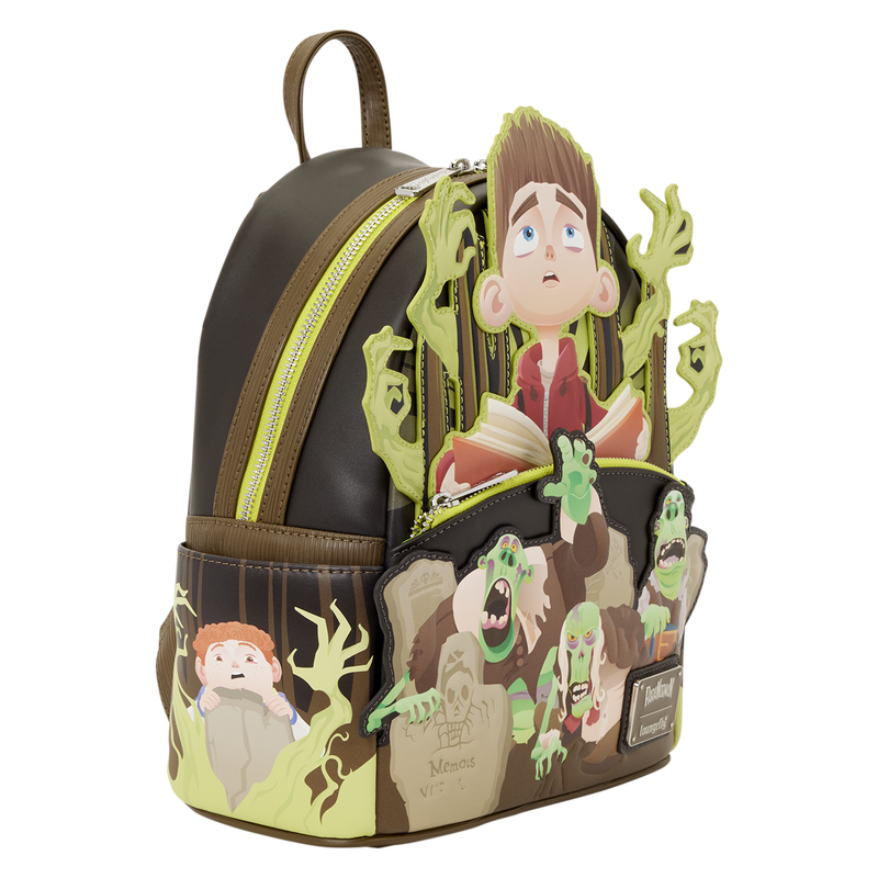 ParaNorman Norman & Zombies Glow in the Dark Mini Backpack Loungefly