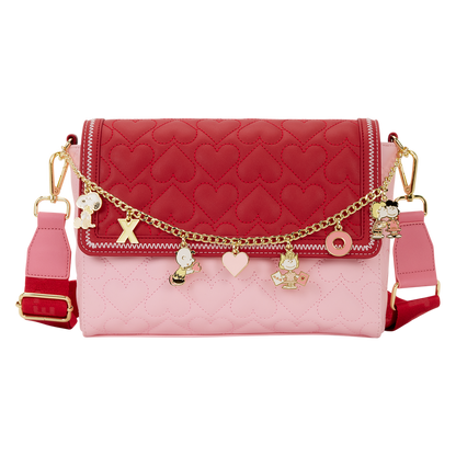 Peanuts Snoopy Valentine's Day Charm Crossbody Bag