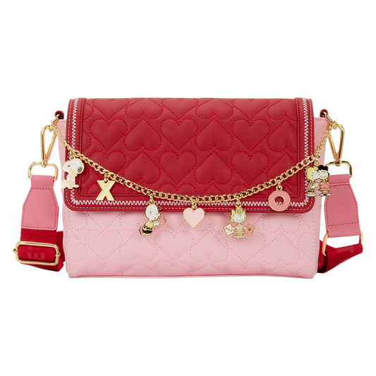 Peanuts Snoopy Valentine's Day Charm Crossbody Bag