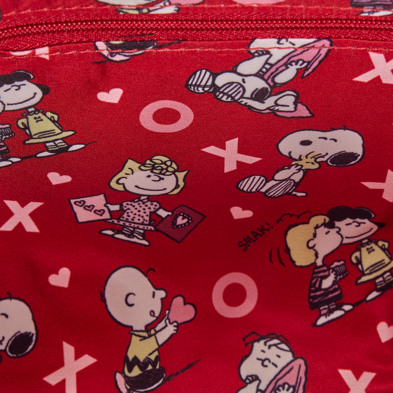 Peanuts Snoopy Valentine's Day Charm Crossbody Bag