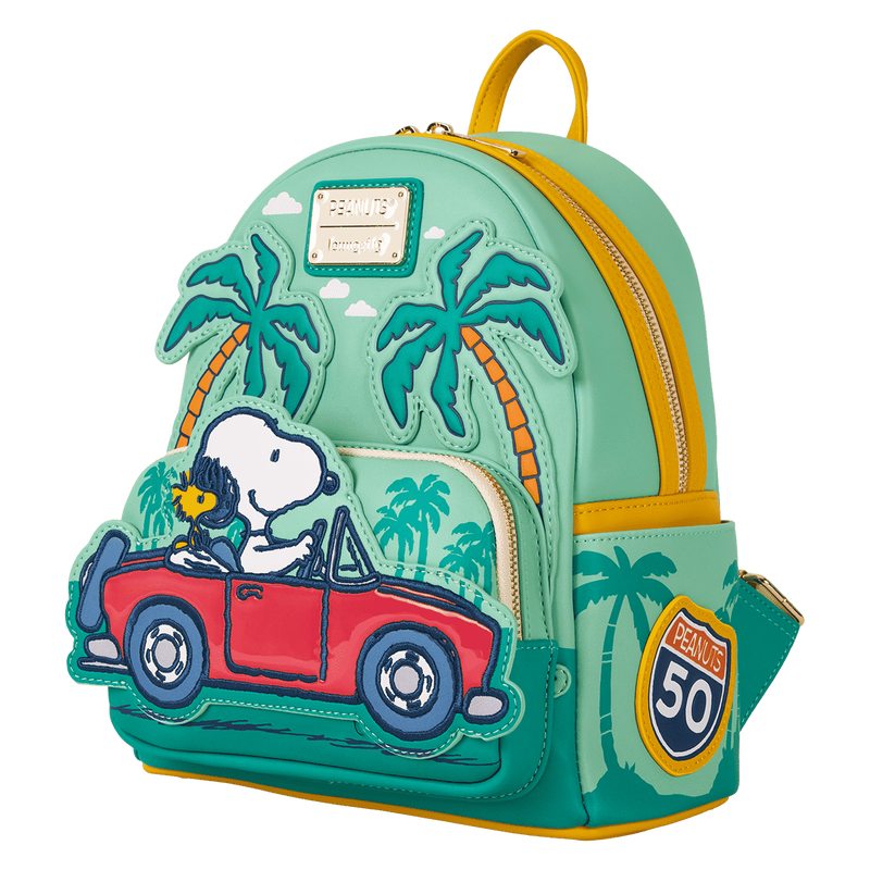 Peanuts Snoopy & Woodstock Road Trip Mini Backpack