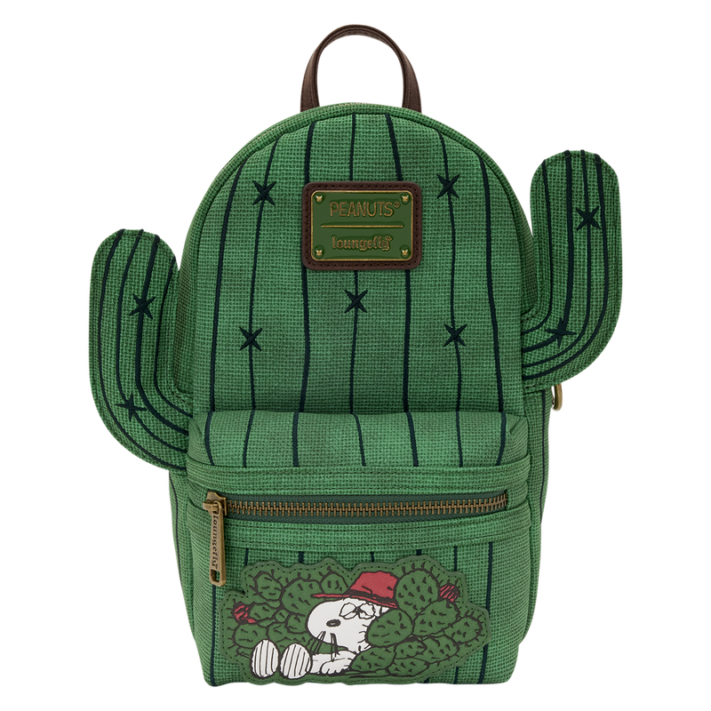 Loungefly Peanuts Spike Desert Cactus Sling Crossbody Bag