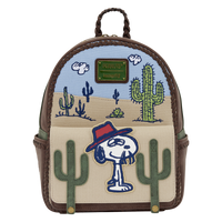 Loungefly Peanuts Spike Desert Mini Backpack
