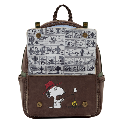 Loungefly Peanuts Spike Desert Mini Backpack