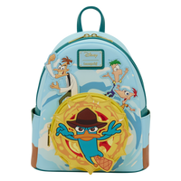 Loungefly Disney Phineas and Ferb Light-Up Perry the Platypus Mini Backpack
