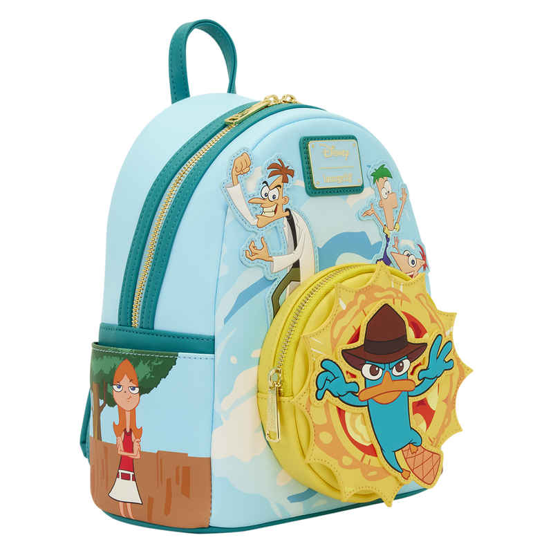 Loungefly Disney Phineas and Ferb Light-Up Perry the Platypus Mini Bac – AmyDavidMagic