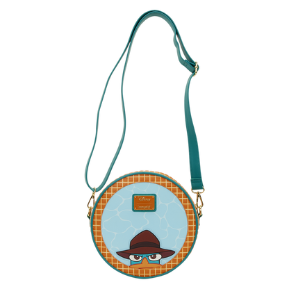 Loungefly Disney Phineas and Ferb Perry the Platypus Pool Crossbody Bag