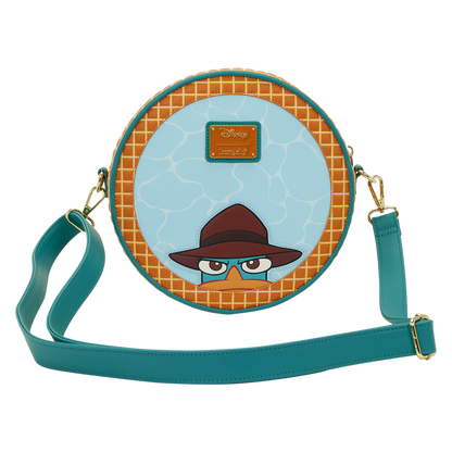 Loungefly Disney Phineas and Ferb Perry the Platypus Pool Crossbody Bag