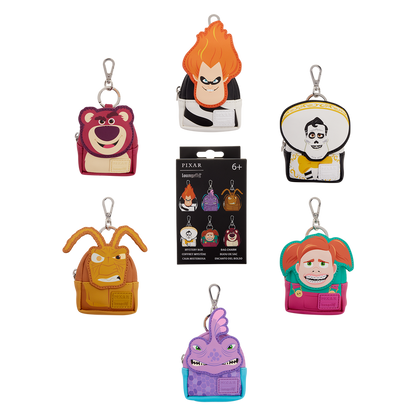 Pixar Rivals Cosplay Mystery Mini Backpack Keychain Charm