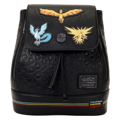 Loungefly Pokémon Legendary Birds and Beasts Drawstring Mini Backpack