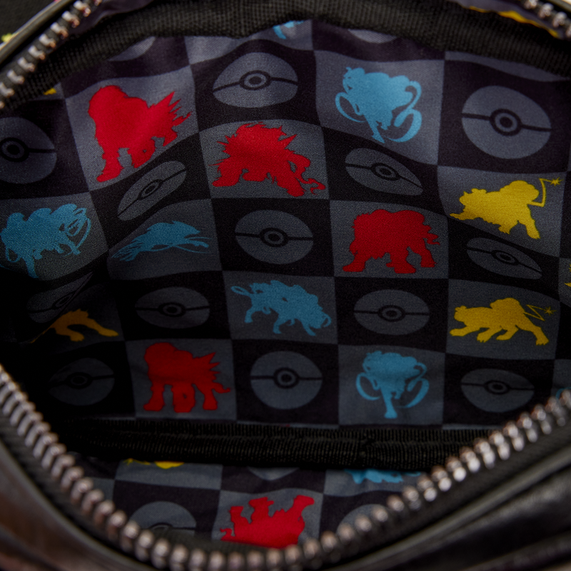 Legendary Birds and Beasts Sling Crossbody Bag with Coin Bag