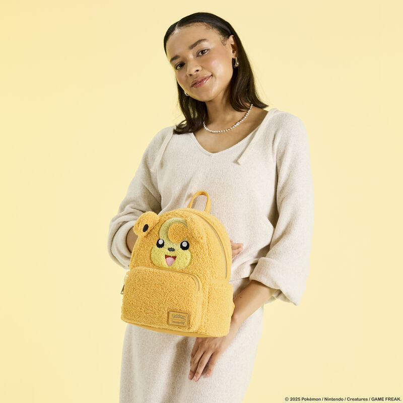 Loungefly Pokemon Teddiursa Sherpa Cosplay Mini Backpack - LE 1000