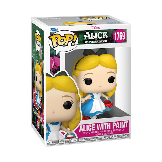 Alice in Wonderland Alice with Paint Vinyl Figure #1769 - alternate view 2