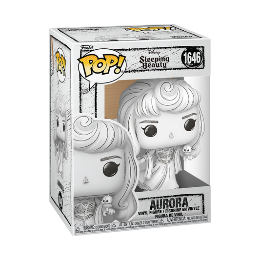 Sleeping Beauty Aurora Sketched Deco Vinyl Figure #1646 - alternate view 2
