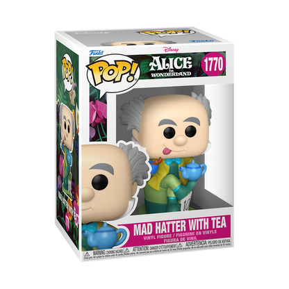 Mad Hatter with Tea Funko Pop! Vinyl Figure #1770 Disney Alice in Wonderland