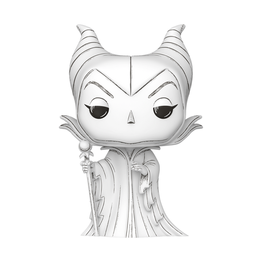 Funko Pop! Disney Sleeping Beauty Maleficent Sketched Deco Vinyl Figure