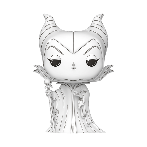 Maleficent Sketched Deco Vinyl Figure Funko Pop! Disney Sleeping Beauty
