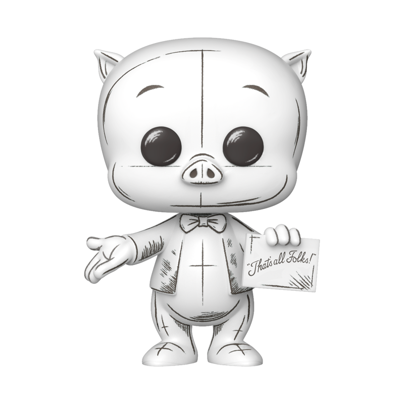 Funko Pop! Looney Tunes Porky Pig Sketched Deco #2012
