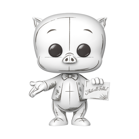 Funko Pop! Looney Tunes Porky Pig Sketched Deco #2012