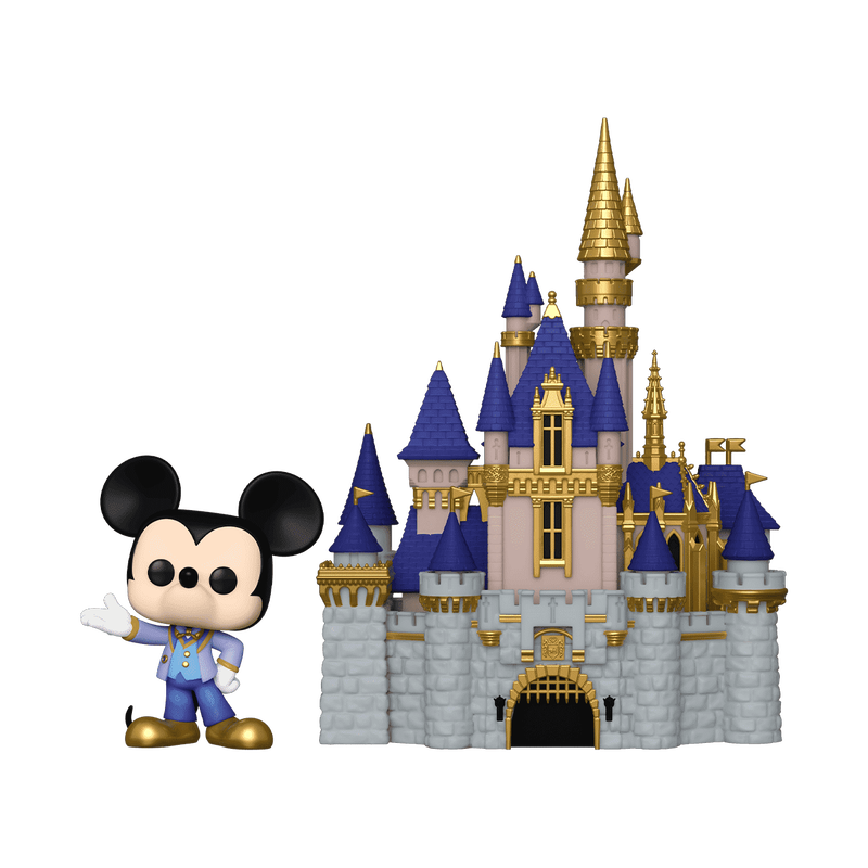Funko Pop! Town Cinderella Castle and Mickey Mouse 50th Anniversary #26