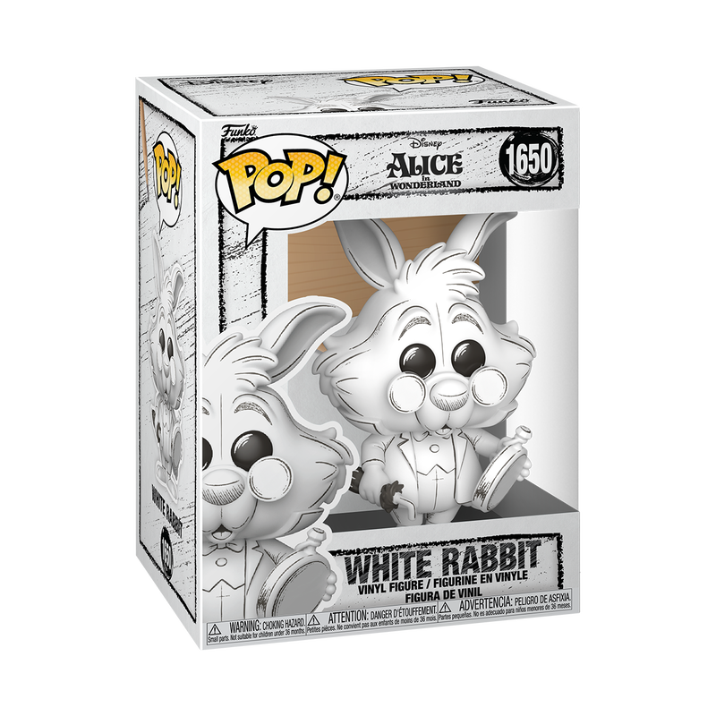 Funko Pop! Disney Alice in Wonderland White Rabbit Sketched Deco