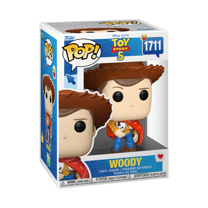 Funko Pop! Disney Pixar Toy Story 5 Woody Vinyl Figure