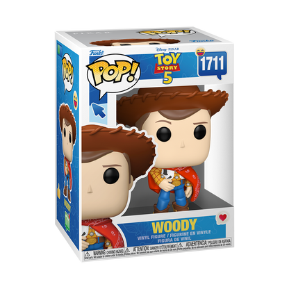 Funko Pop! Disney Pixar Toy Story 5 Woody Vinyl Figure