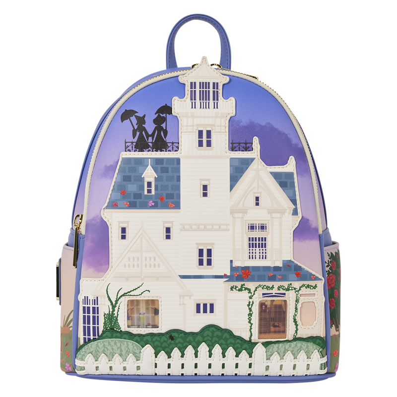 Practical Magic Owens House Lenticular Mini Backpack Loungefly