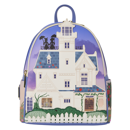 Practical Magic Owens House Lenticular Mini Backpack Loungefly