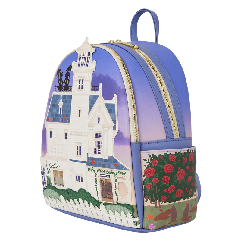 Practical Magic Owens House Lenticular Mini Backpack Loungefly