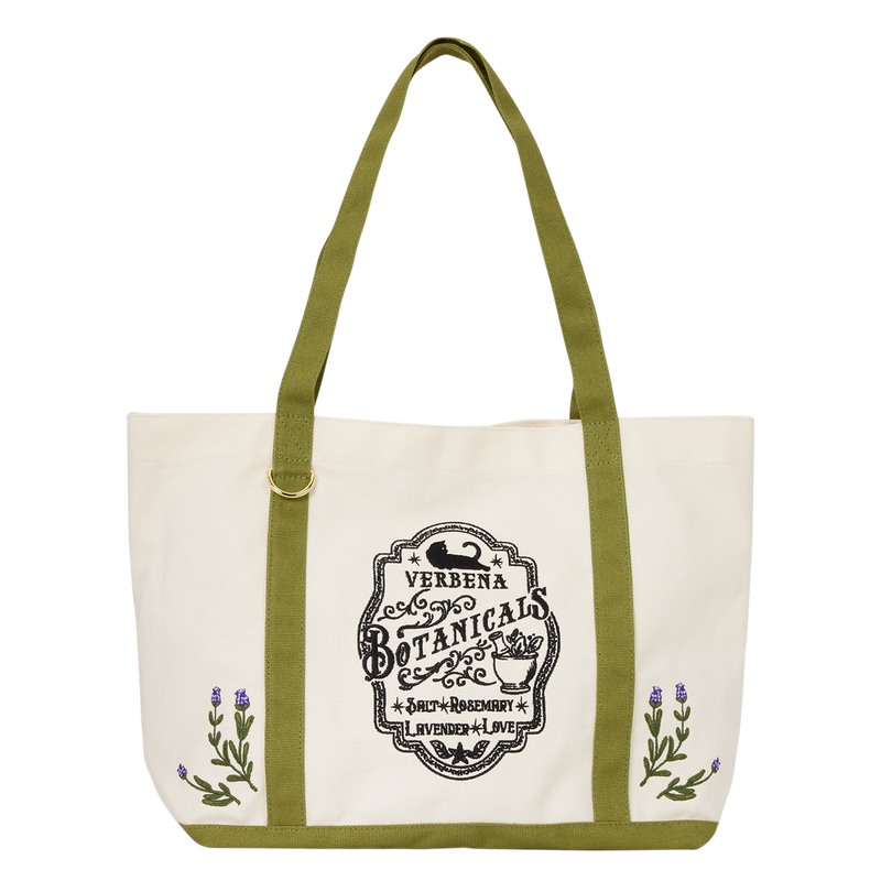 Practical Magic Owens Sisters Verbena Botanicals Apothecary Canvas Tote Bag Loungefly