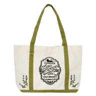 Practical Magic Owens Sisters Verbena Botanicals Apothecary Canvas Tote Bag Loungefly