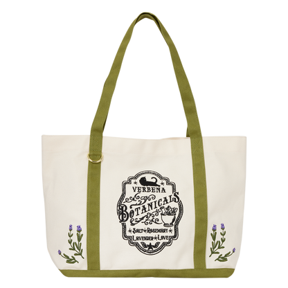 Practical Magic Owens Sisters Verbena Botanicals Apothecary Canvas Tote Bag Loungefly