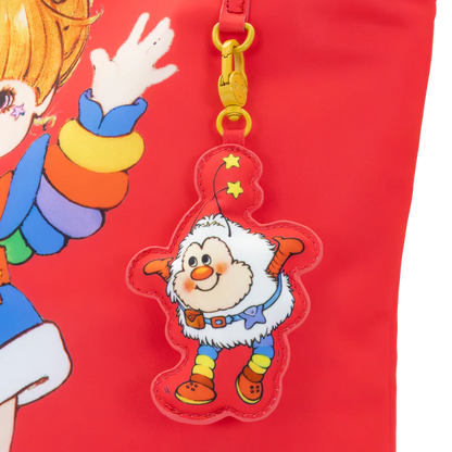Whatever Makes You Happy Rainbow Brite Puffy Nylon Die Cut Tote Bag