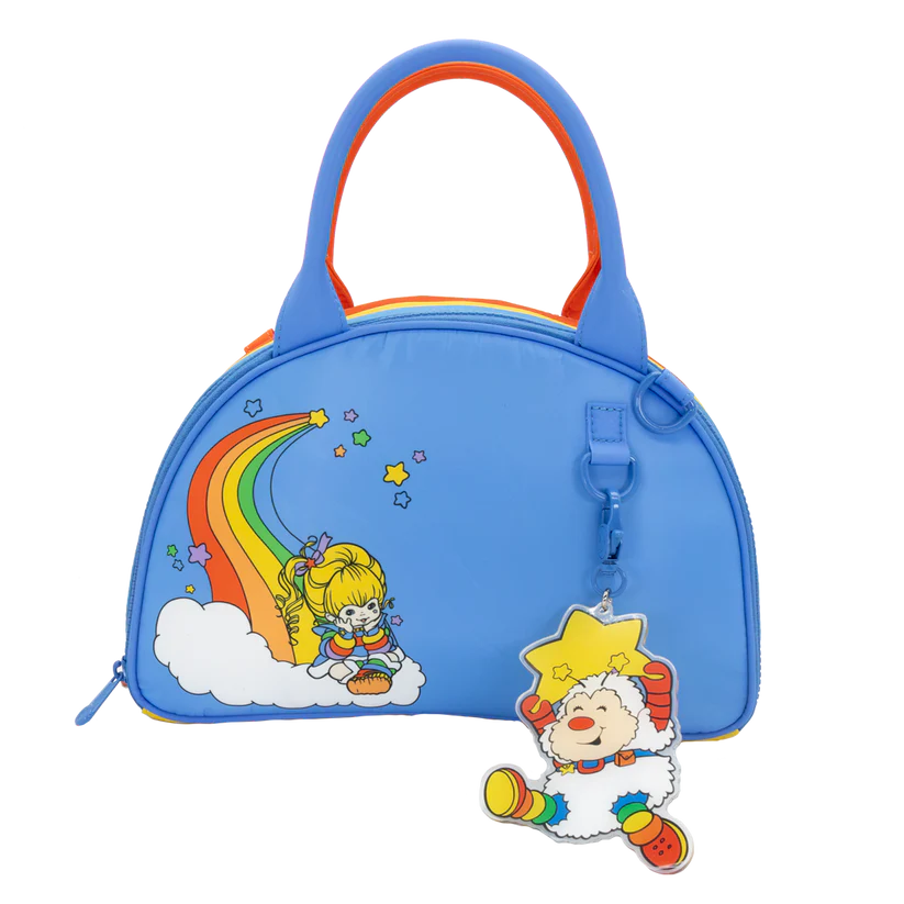 Rainbow Brite Double Rainbow Crossbody Bag