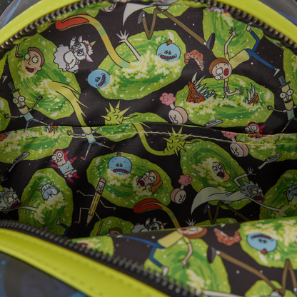 Rick and Morty Glow Mini Backpack
