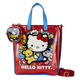 Sanrio Hello Kitty 50th Anniversary Metallic Tote Bag with Coin Bag