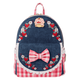 Loungefly Strawberry Shortcake Faux Denim Mini Backpack