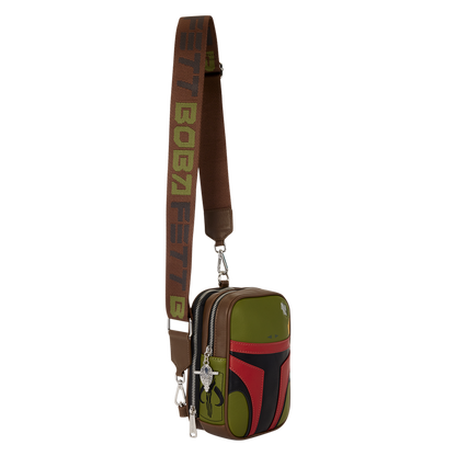 Loungefly Star Wars Boba Fett Cosplay Sling Crossbody Bag