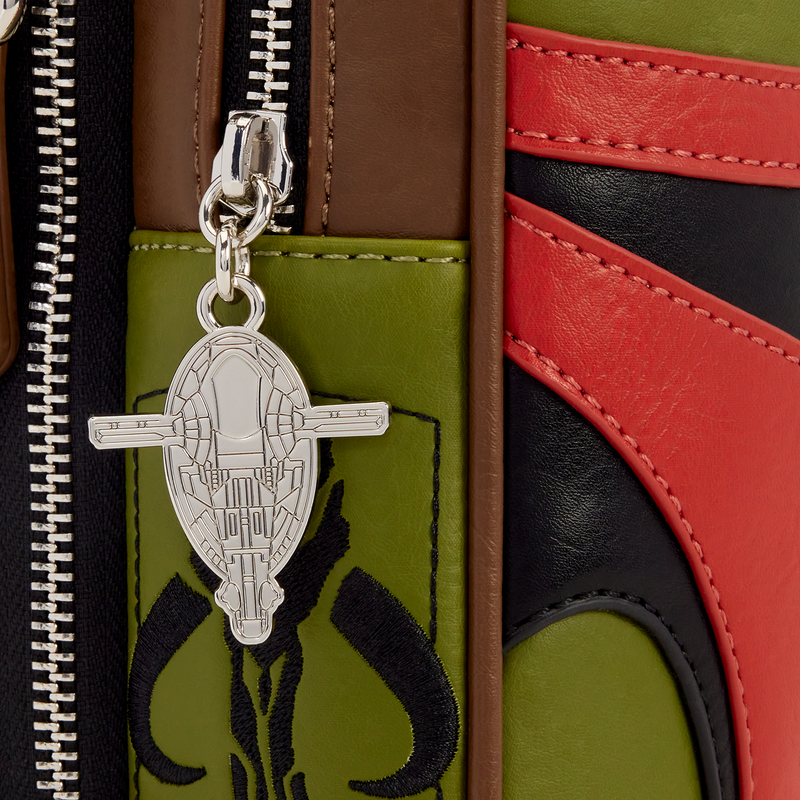 Loungefly Star Wars Boba Fett Cosplay Sling Crossbody Bag