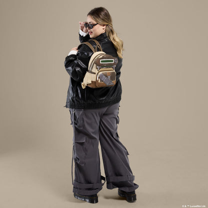 Loungefly Star Wars Princess Leia Boushh Disguise Cosplay Mini Backpack
