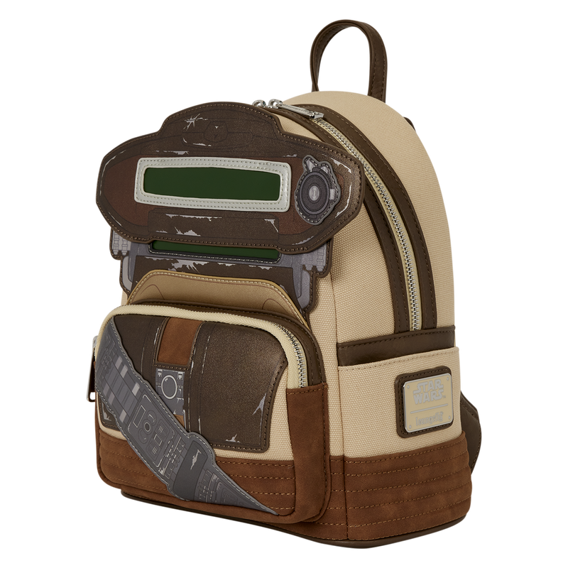 Loungefly Star Wars Princess Leia Boushh Disguise Cosplay Mini Backpack