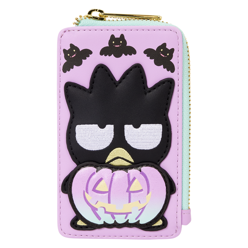 Sanrio Badtz-Maru Pumpkin Cosplay Card Holder Loungefly