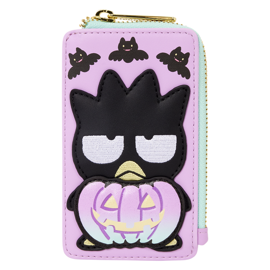 Sanrio Badtz-Maru Pumpkin Cosplay Card Holder Loungefly