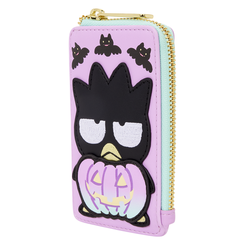 Sanrio Badtz-Maru Pumpkin Cosplay Card Holder Loungefly