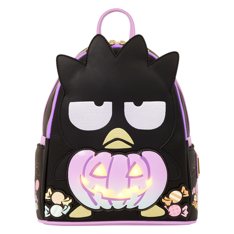 Badtz-Maru Pumpkin Light-Up Cosplay Mini Backpack Loungefly Sanrio