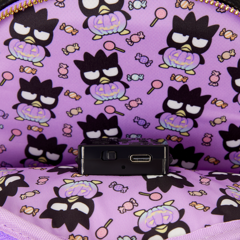 Badtz-Maru Pumpkin Light-Up Cosplay Mini Backpack Loungefly Sanrio