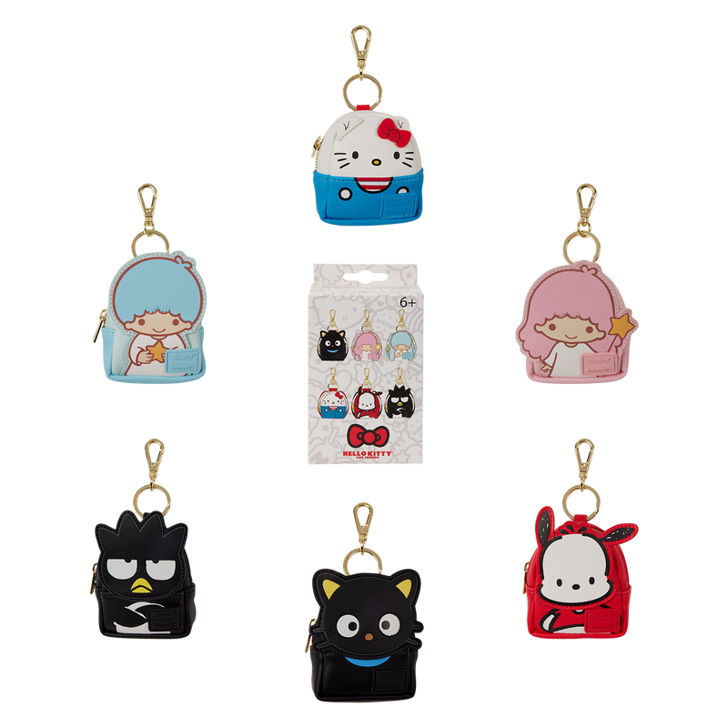 Loungefly Sanrio Characters Cosplay Mystery Mini Backpack Keychain Charm